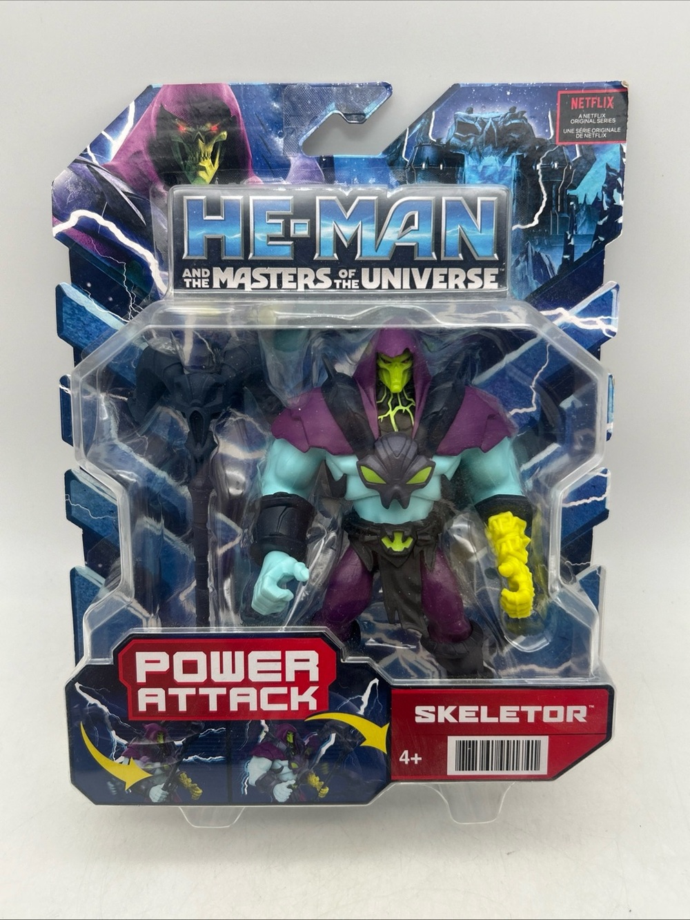 He-Man and the Masters of the Universe Power Attack Skeletor NEW Figure